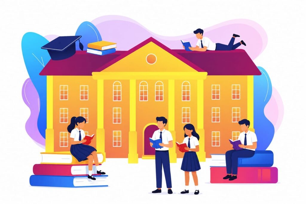 school-illustration